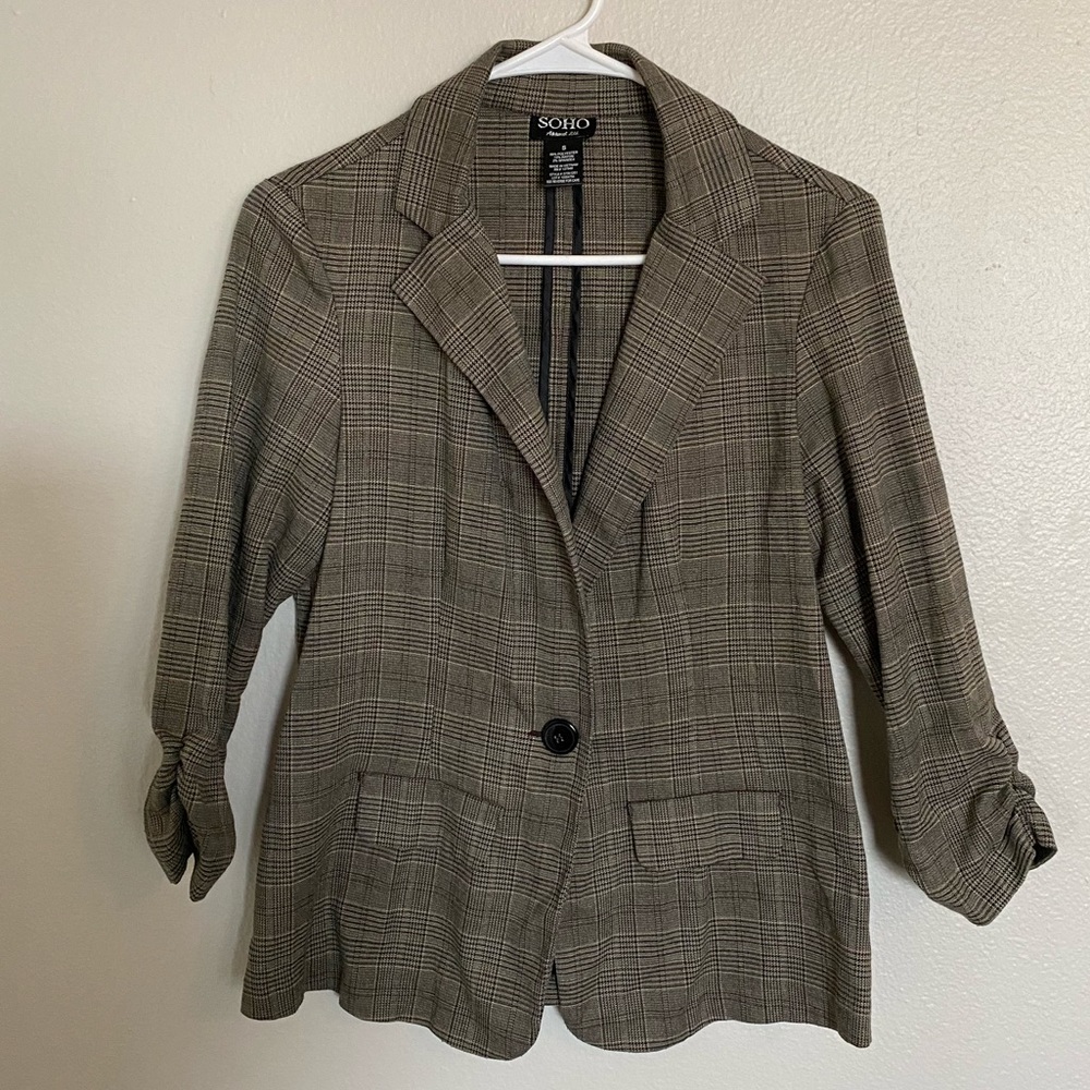 Blazer - small - plaid - SOHO